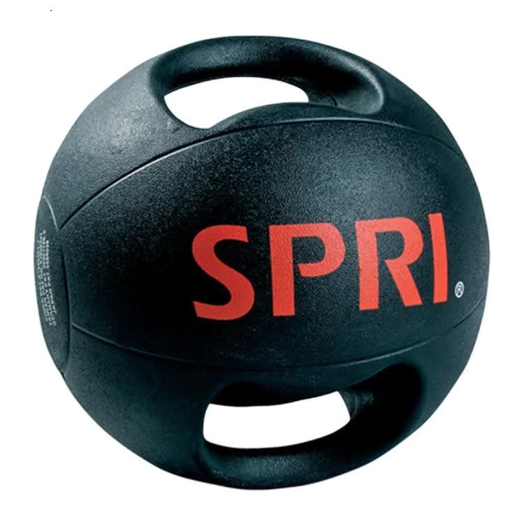 SPRI 20lb Dual Grip Xerball with DVD